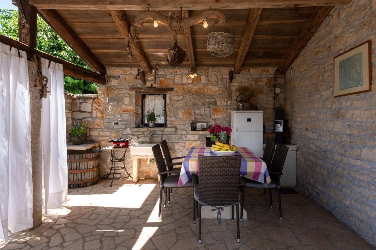 Villa Janko Sveti Lovreč Pazenatički Exteriör bild