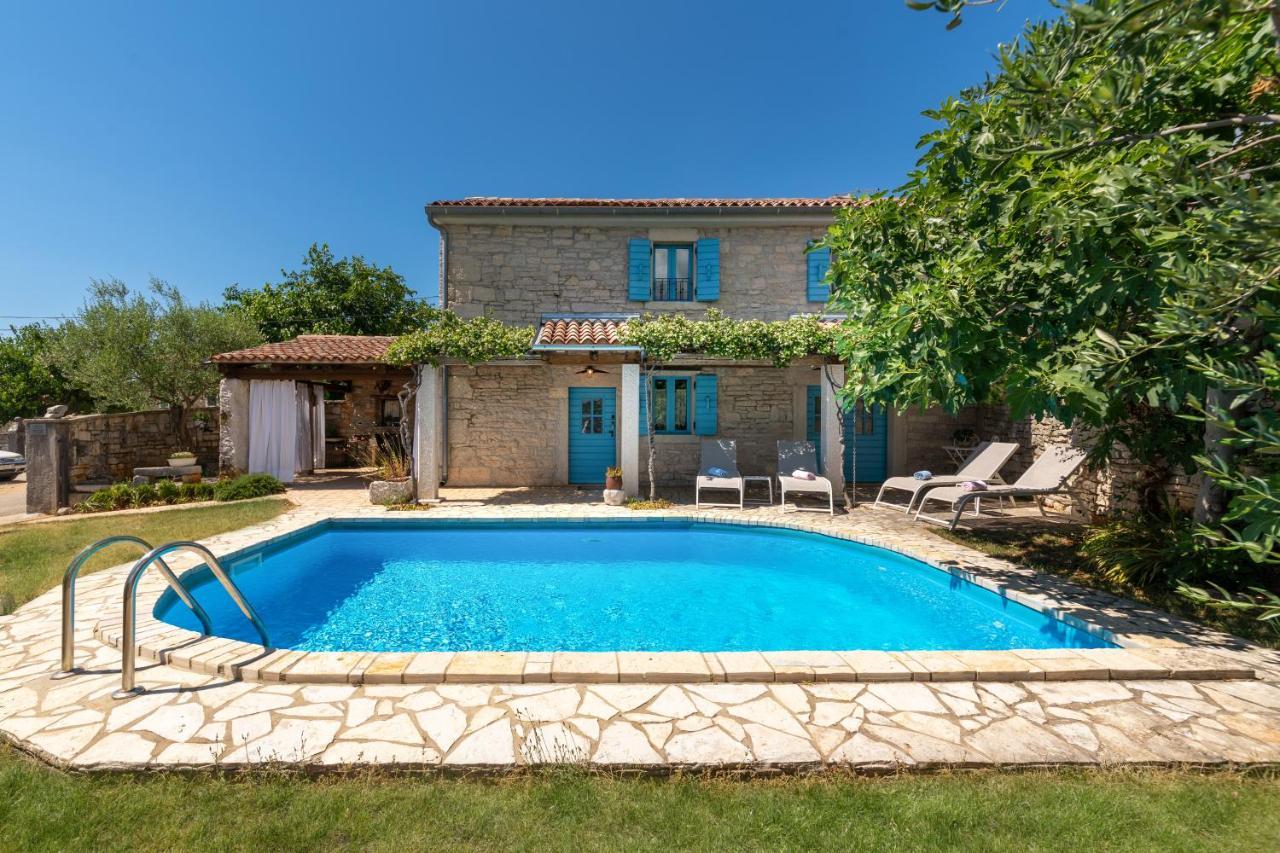 Villa Janko Sveti Lovreč Pazenatički Exteriör bild