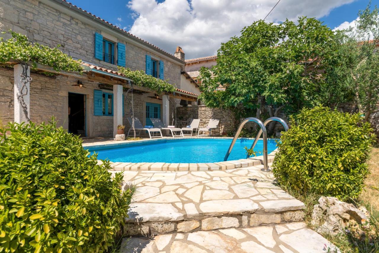 Villa Janko Sveti Lovreč Pazenatički Exteriör bild