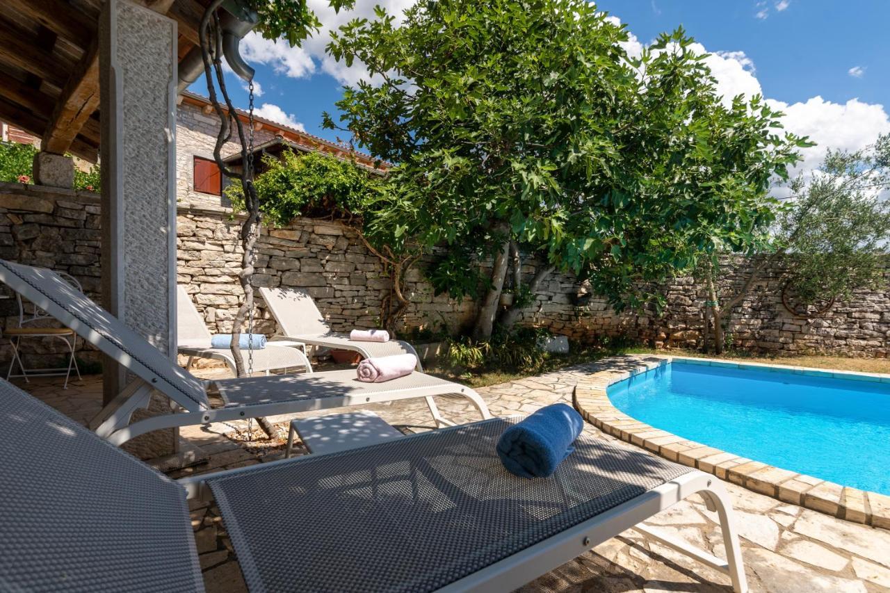 Villa Janko Sveti Lovreč Pazenatički Exteriör bild