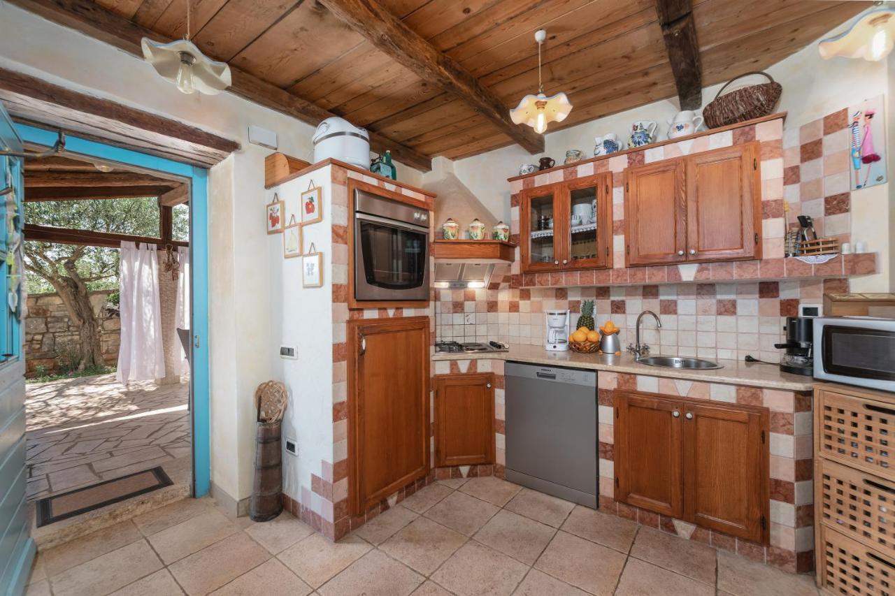 Villa Janko Sveti Lovreč Pazenatički Exteriör bild
